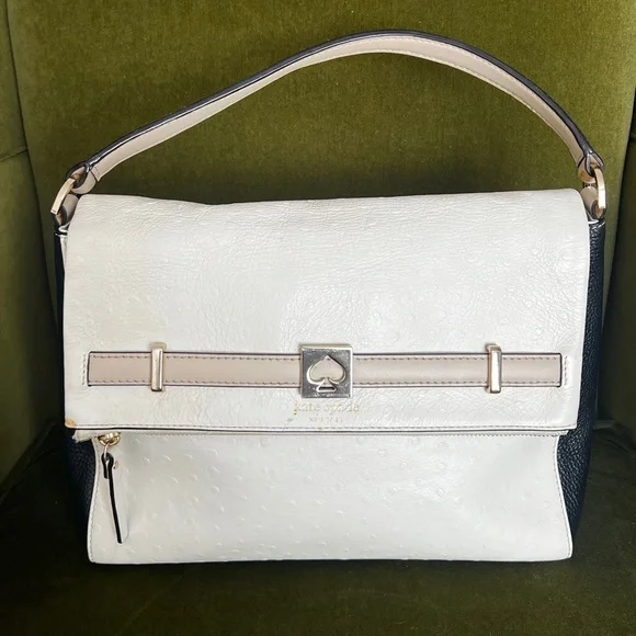 Kate Spade White and Black Women's Bag - Picture 1 of 12